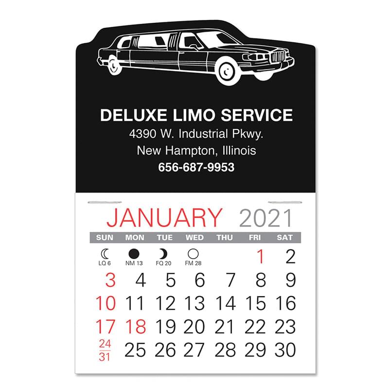 Limo Standard Pad Value Stick Calendar