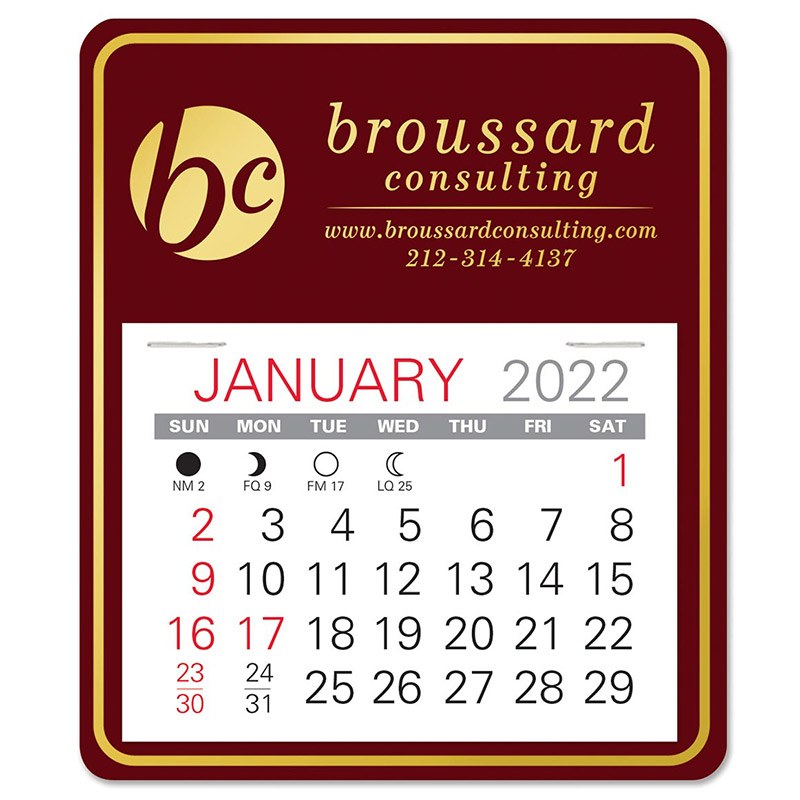 Universal Easy Stick Calendar