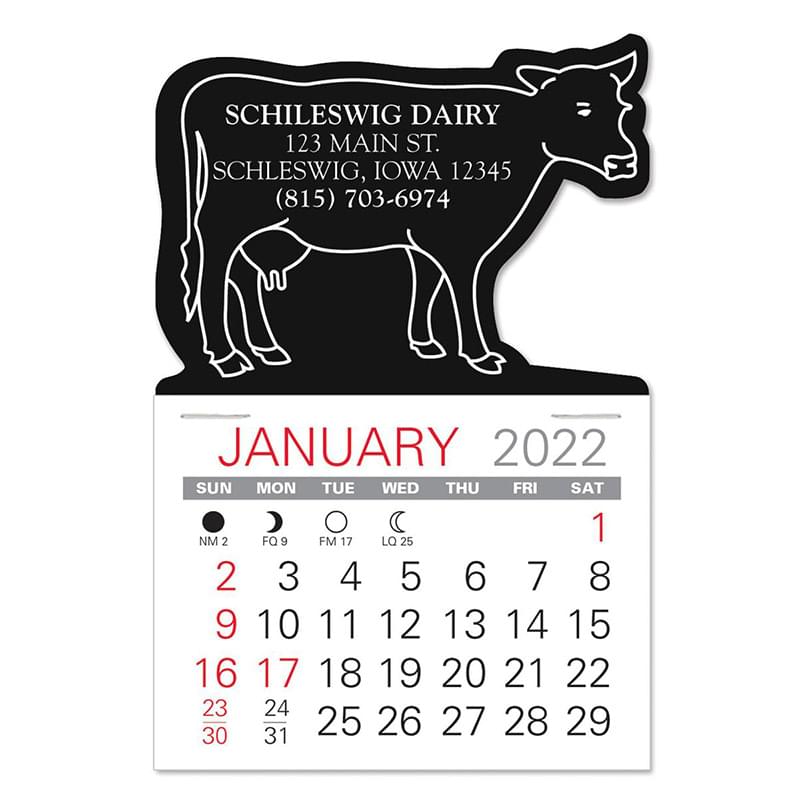 Cow Standard Pad Value Stick Calendar