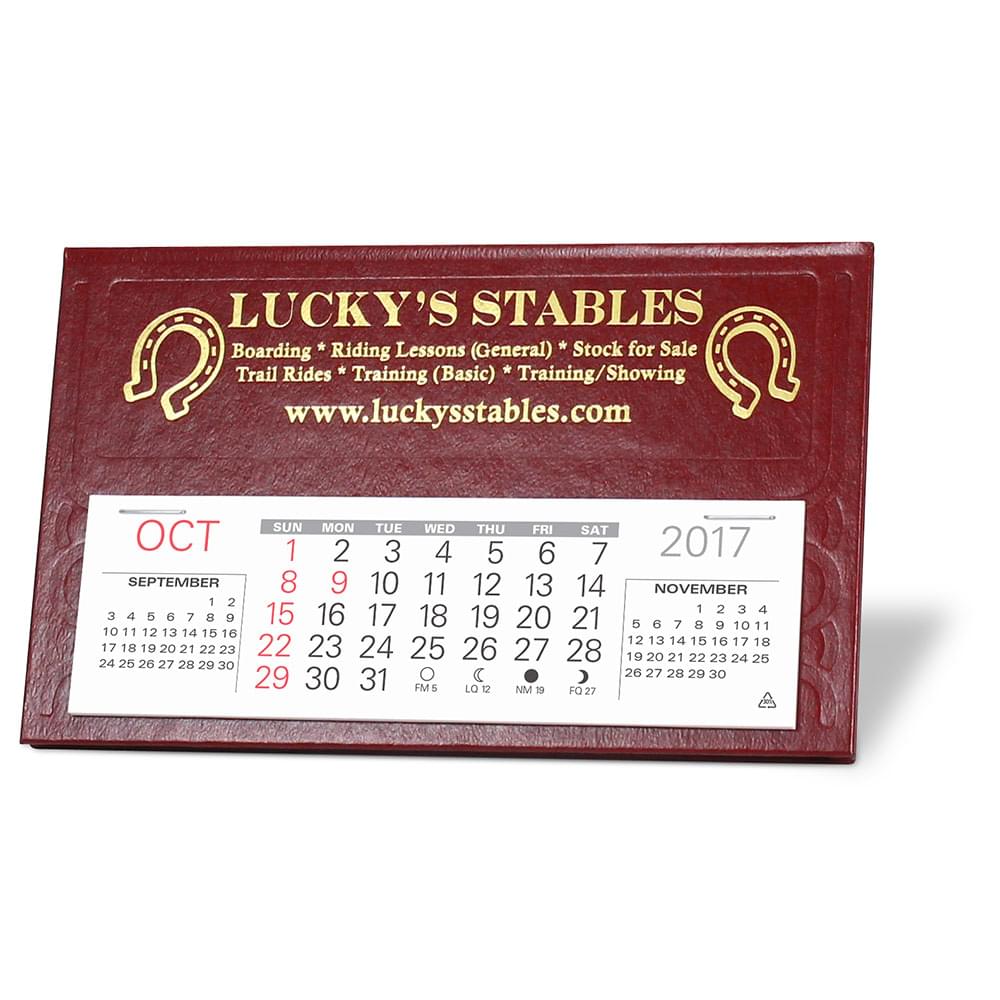 Norfolk Nu-Leth-R Desk Calendar