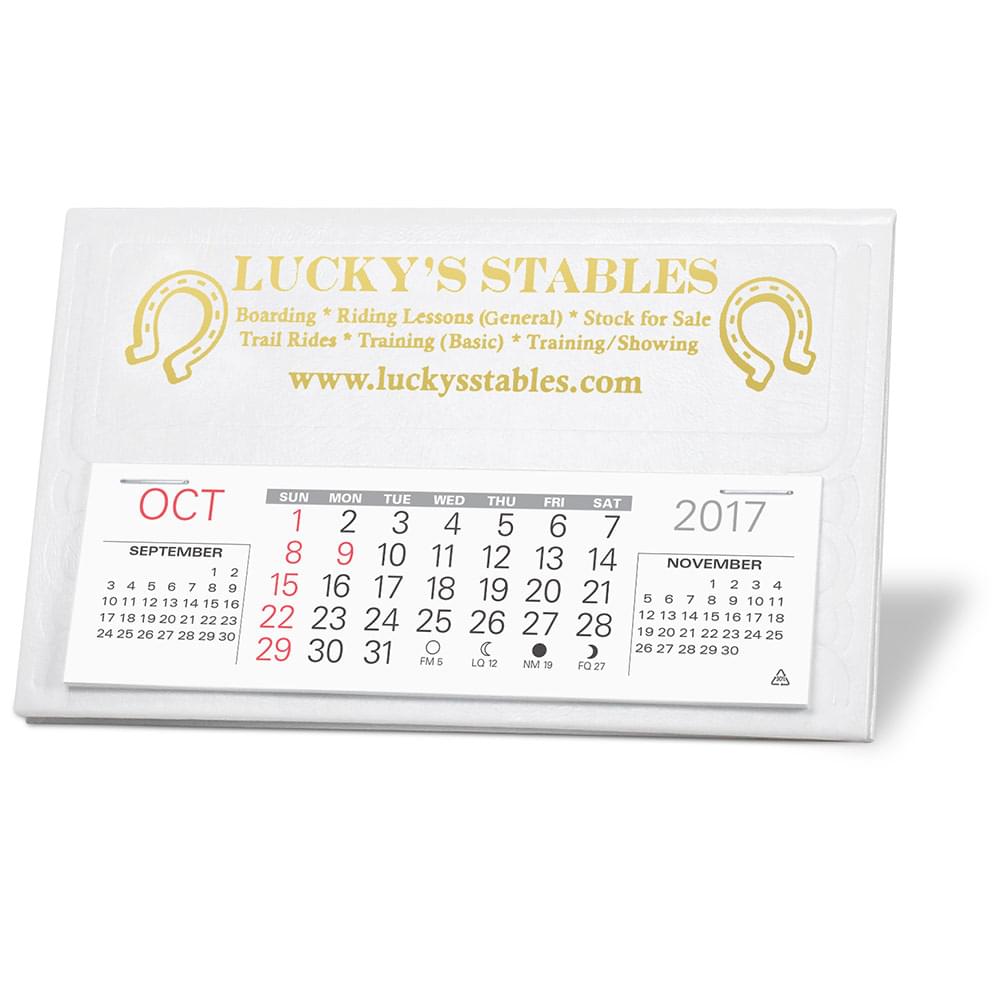 Norfolk Nu-Leth-R Desk Calendar