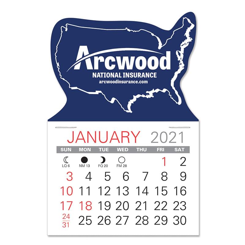 USA Standard Pad Value Stick Calendar