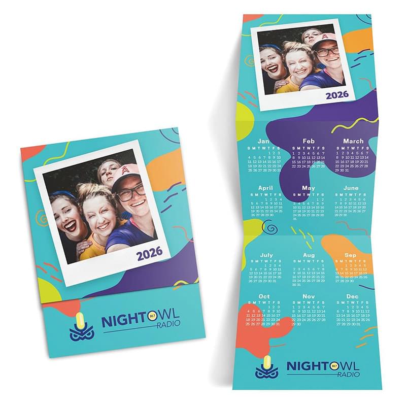 Custom Photo Trifold Calendar