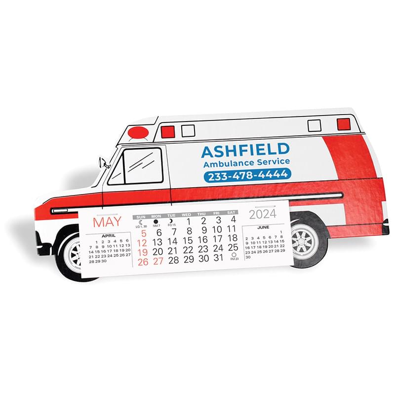 Ambulance Desk Calendar