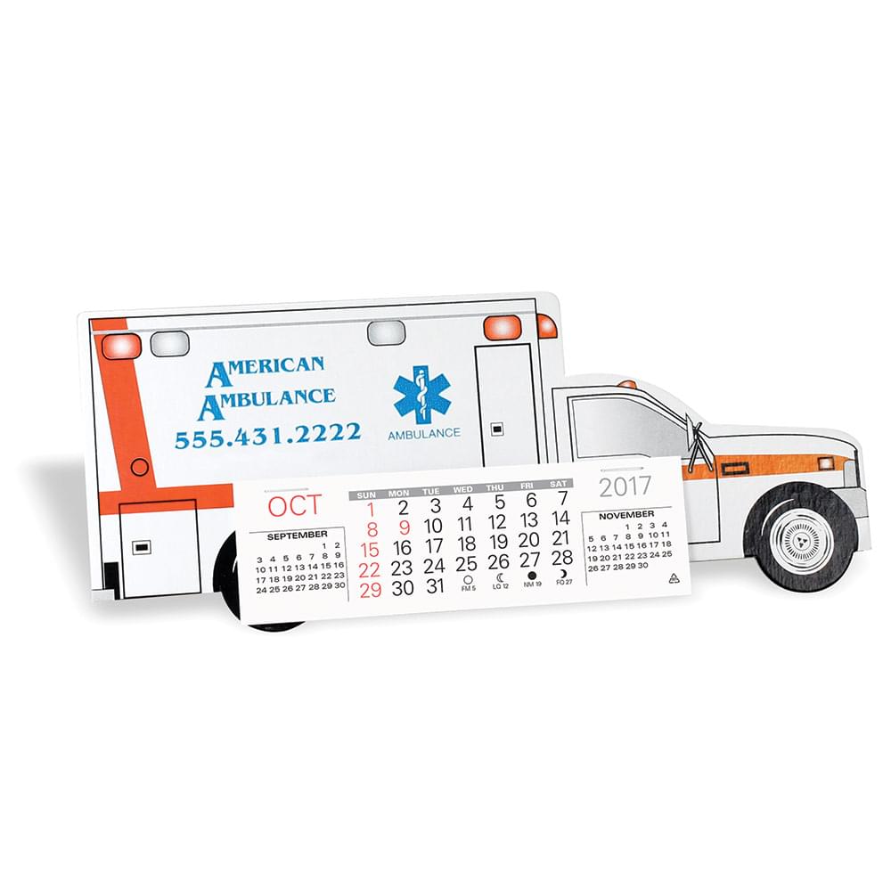 Emergency Squad Ambulance Standard Truck Calendar