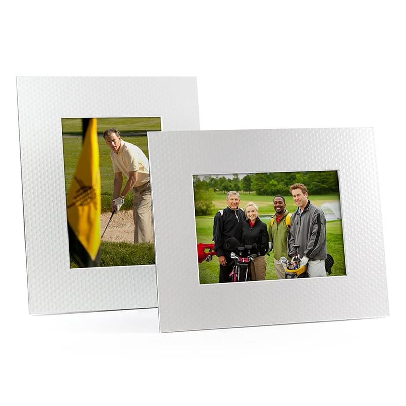 Golf Ball Texture Photo Frame - Single Mat