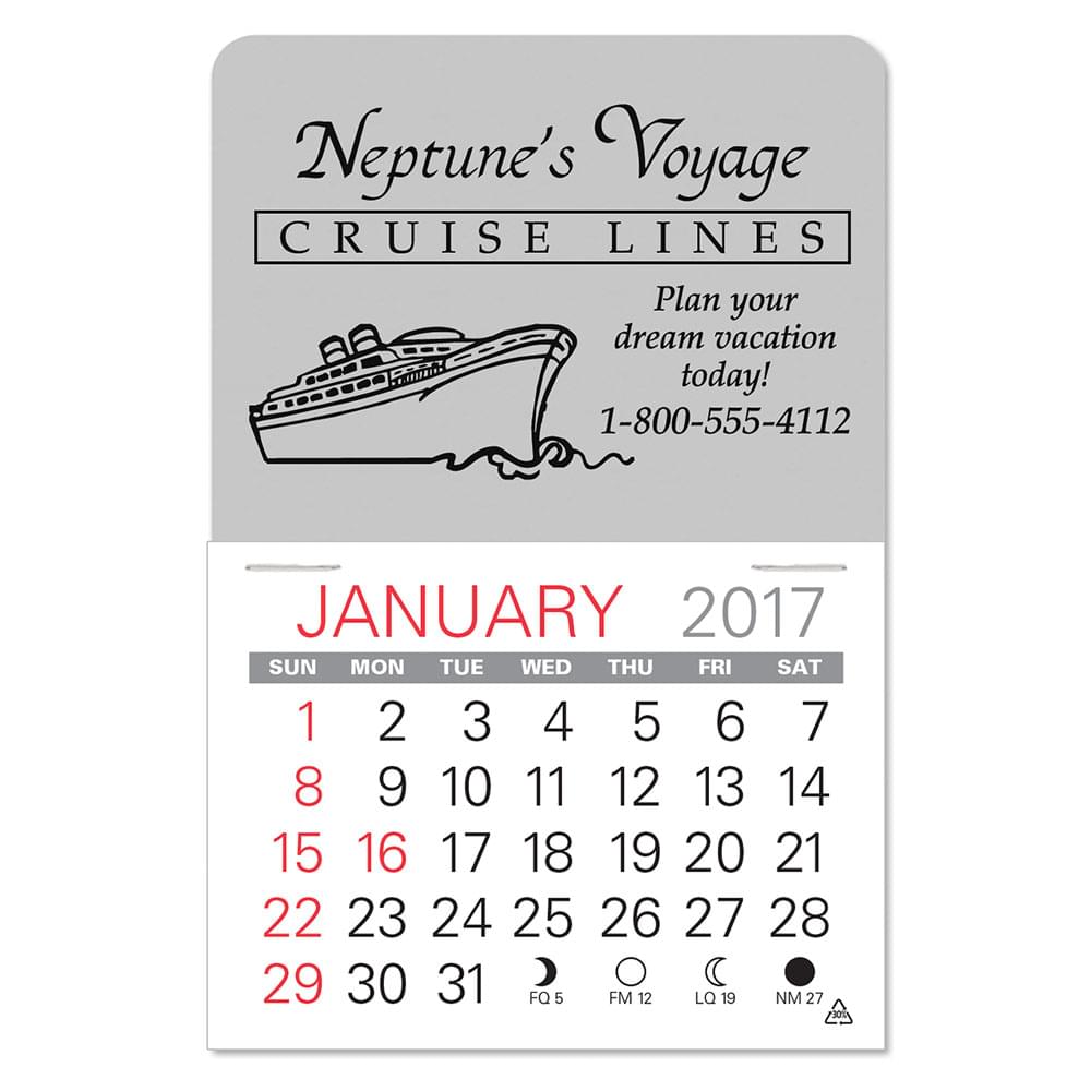 Traditional Standard Pad Value Stick Calendar