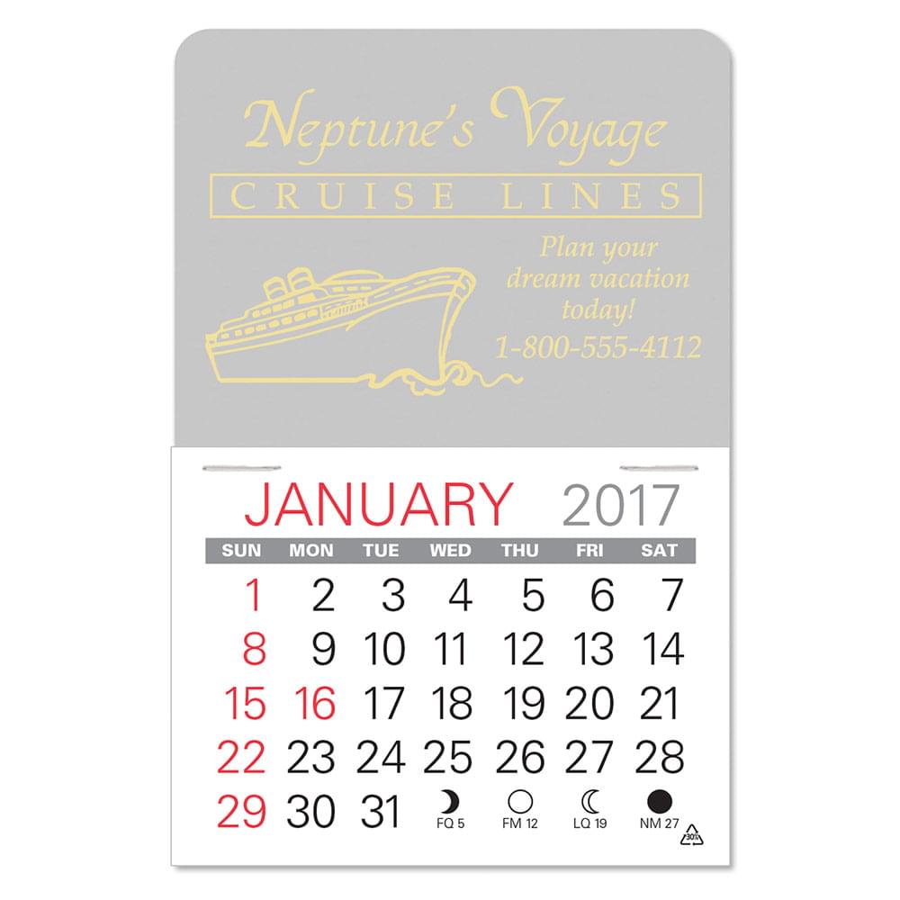 Traditional Standard Pad Value Stick Calendar