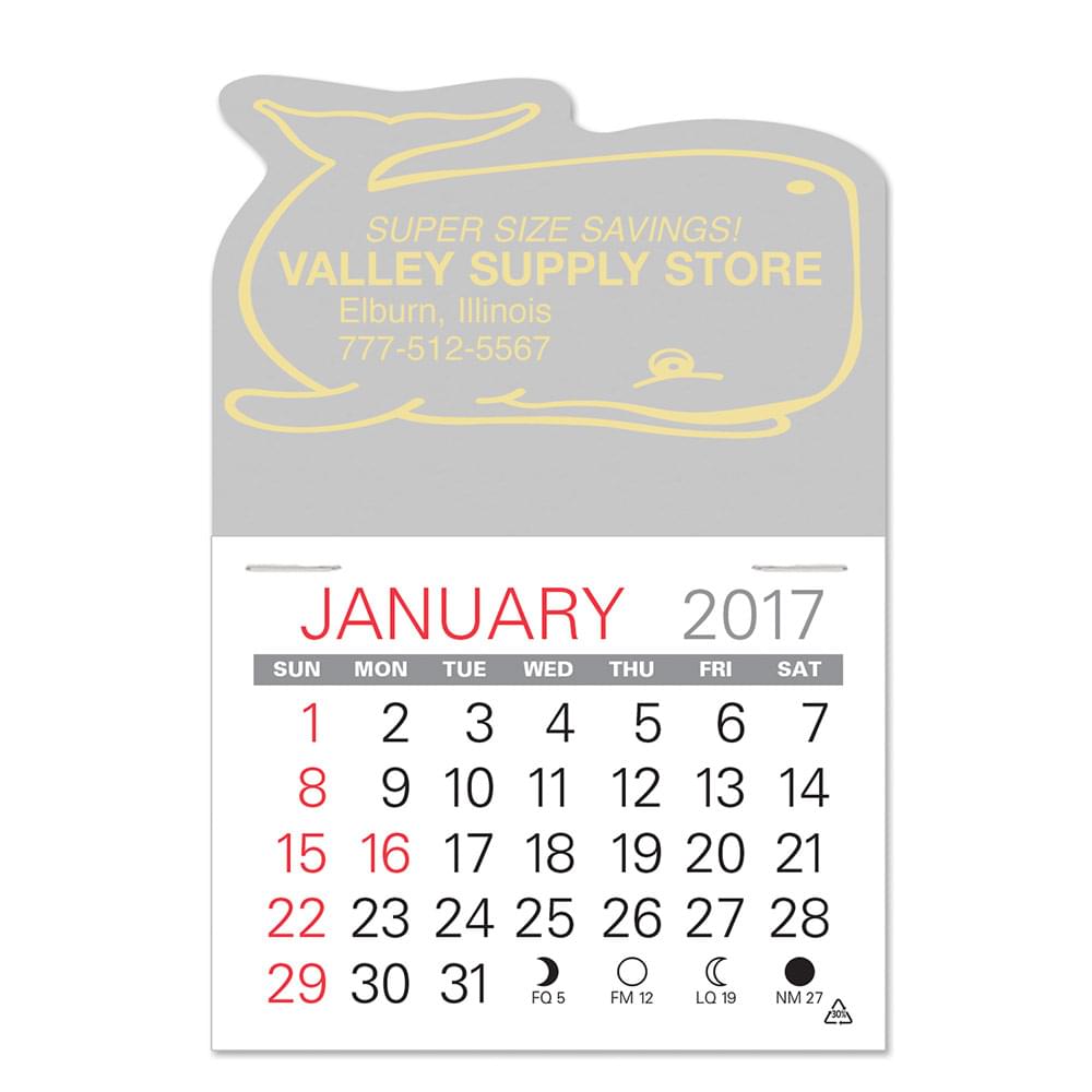 Whale Standard Pad Value Stick Calendar