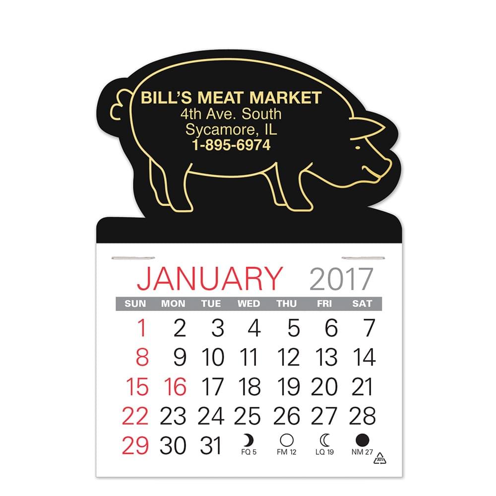 Pig Standard Pad Value Stick Calendar