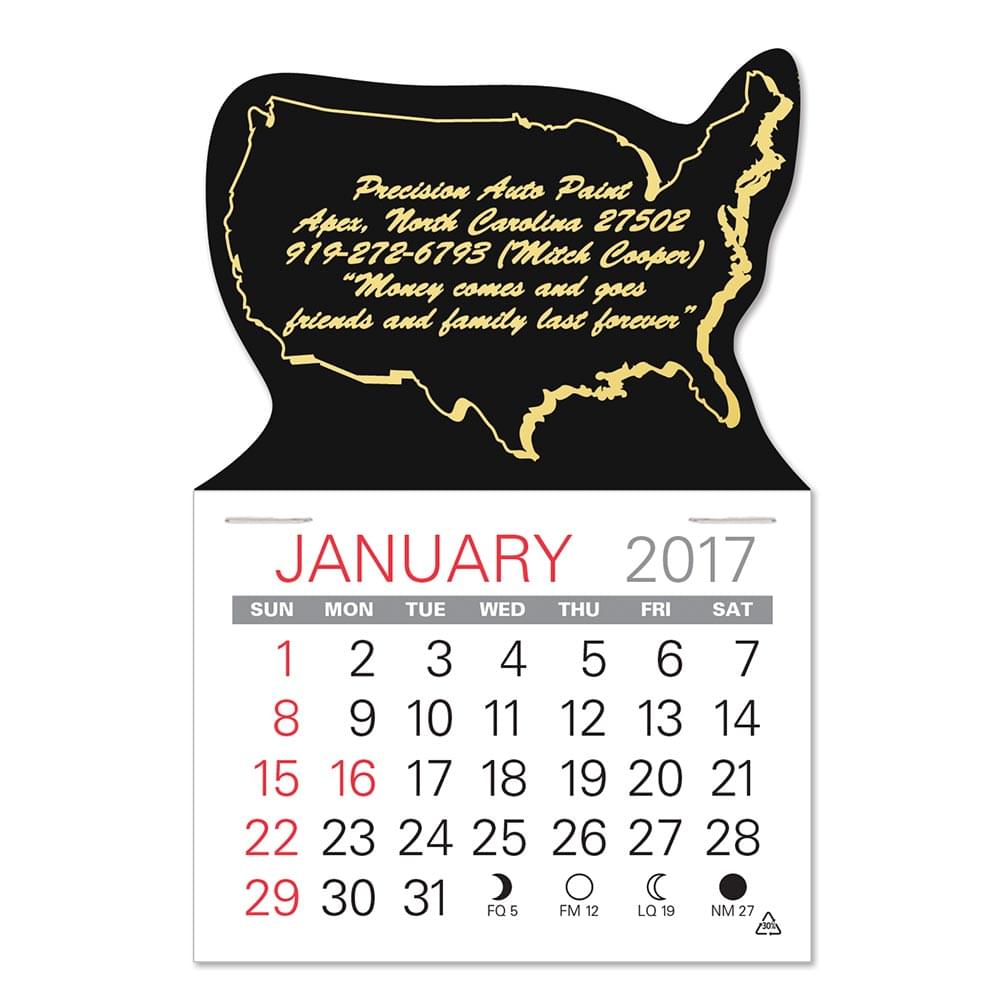 USA Standard Pad Value Stick Calendar