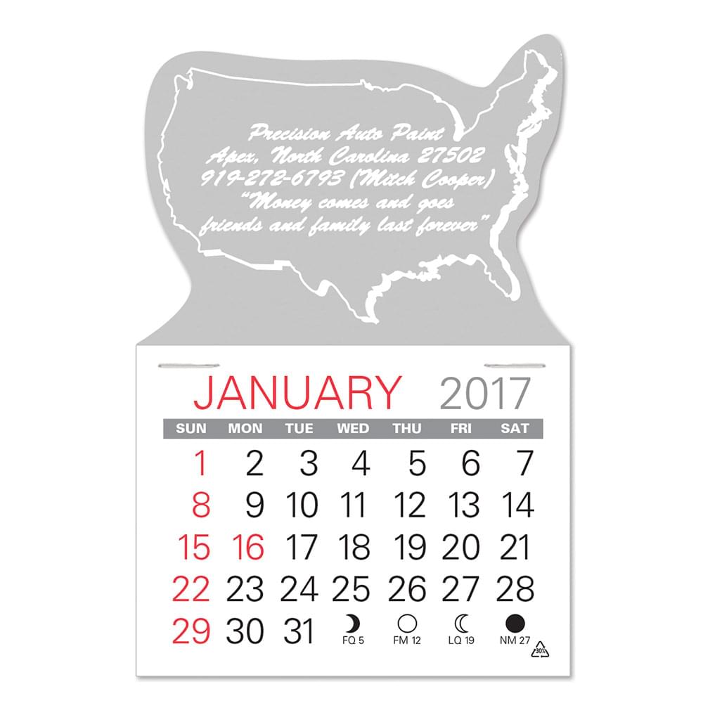 USA Standard Pad Value Stick Calendar
