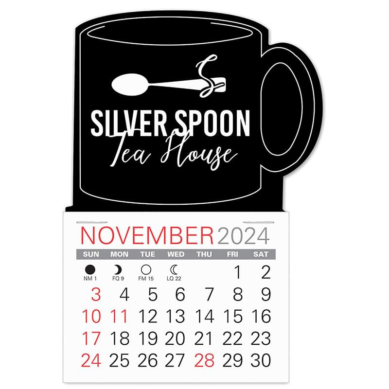 Mug Shape Easy Stick Calendar