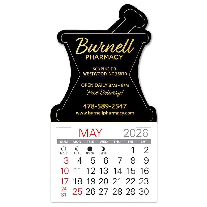 Mortar & Pestle Easy Stick Calendar