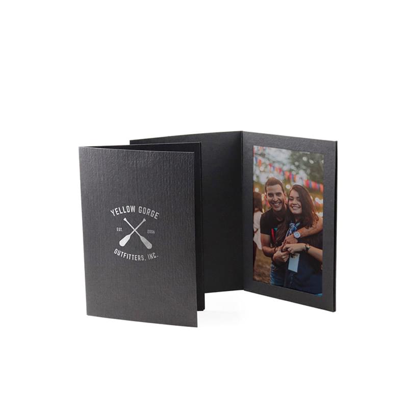 Black Photo Folder - 4"x6"