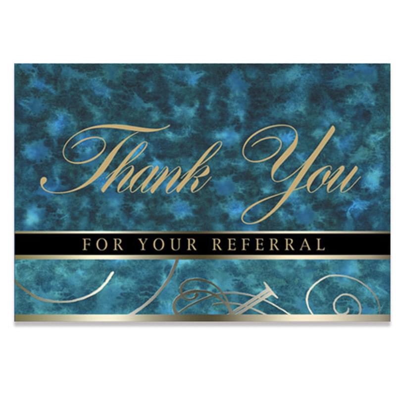 Blue Marble Referral Everyday Note Card (3 1/2"x5")