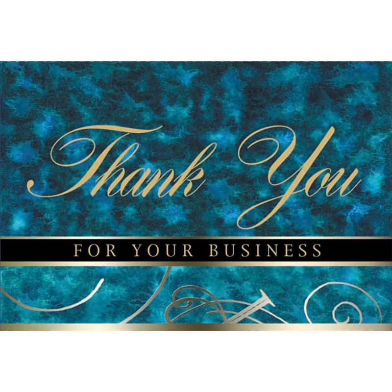 Blue Marble Thank You Everyday Note Card (3 1/2"x5")