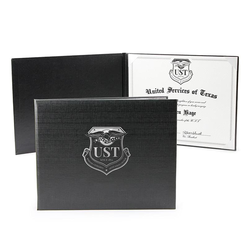Deluxe Padded Certificate Folder for 8.5" x11"