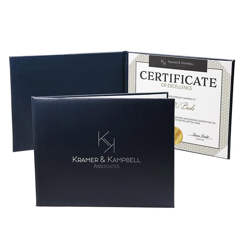 Deluxe Padded Certificate Folder for 8.5" x11"