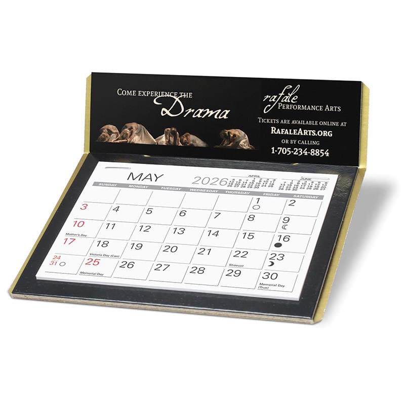4-Color Imprint Desk Calendar