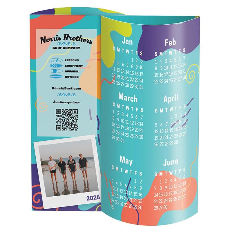 Photo Wave Desk Calendar