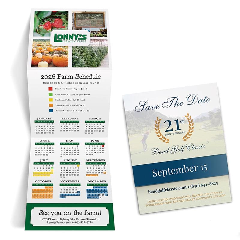 Custom Trifold Calendar