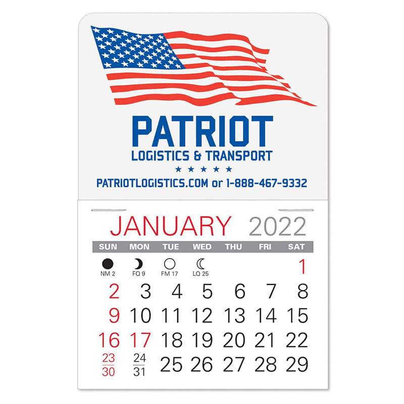 Patriotic Value Stick Calendar