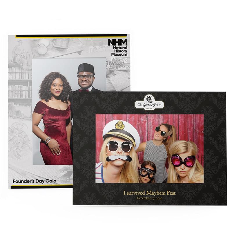 Custom Printed Dual Easel Frame (5"x7")