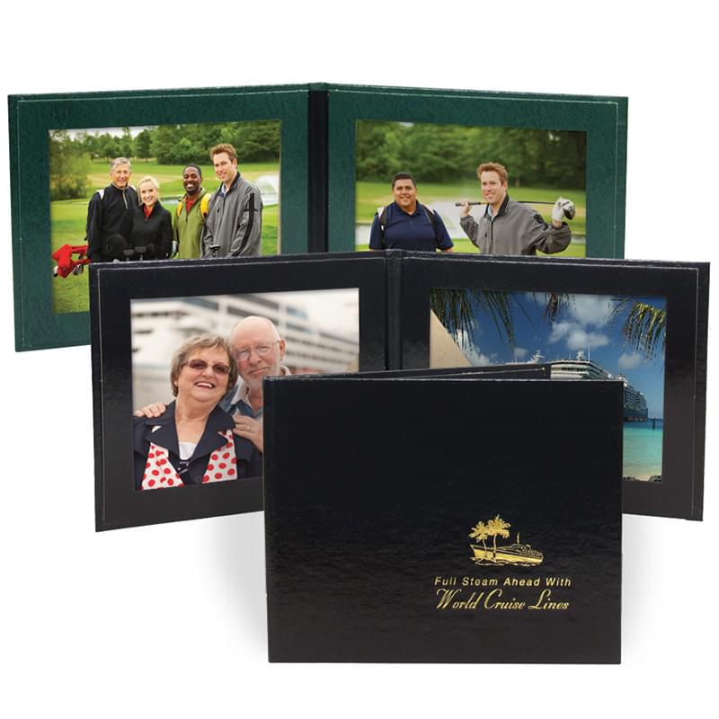 Deluxe Wrapped Double-Sided Photo Frame