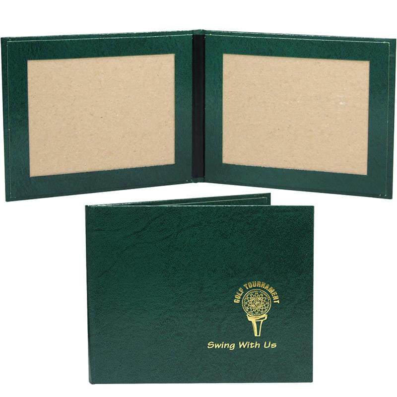 Deluxe Wrapped Double-Sided Photo Frame