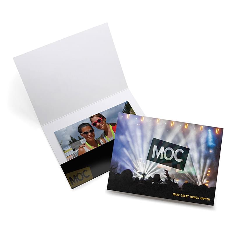 Horizontal Pocket Folders - Mini Full Color