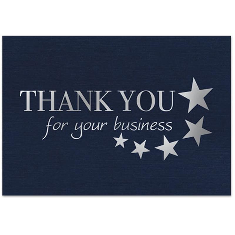 Thank You For Your Business Everyday Blank Note Card (3 1/2"x5")