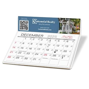 4-Color Imprint Desk Calendar