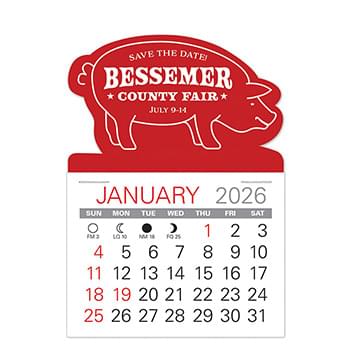 Pig Standard Pad Value Stick Calendar