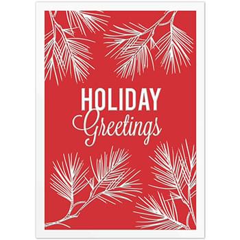 Classic-Pine Greetings Holiday Greeting Card