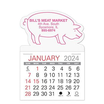 Pig Standard Pad Value Stick Calendar