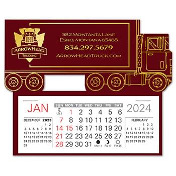 Semi Truck Easy Stick Calendar