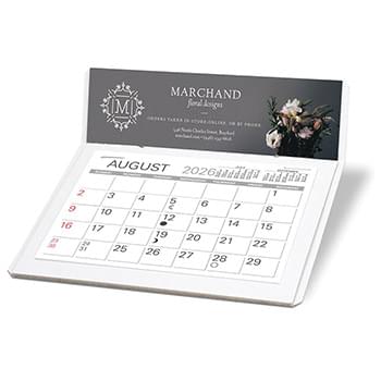 4-Color Imprint Desk Calendar