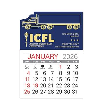 Semi-Truck Standard Pad Value Stick Calendar