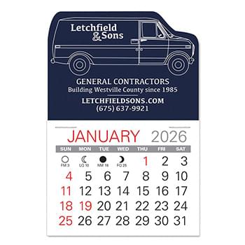 Van Standard Pad Value Stick Calendar