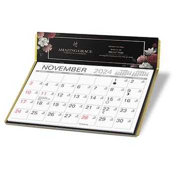 4-Color Imprint Desk Calendar