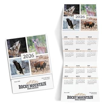Wildlife Trifold Calendar
