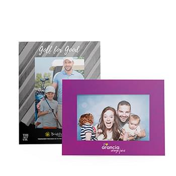 Custom Printed Dual Easel Photo Frame- 4"x6"