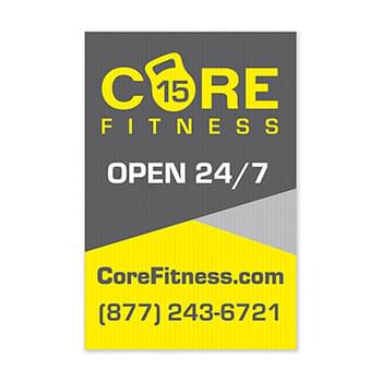 Yard Sign - 12"wx18"h Vertical